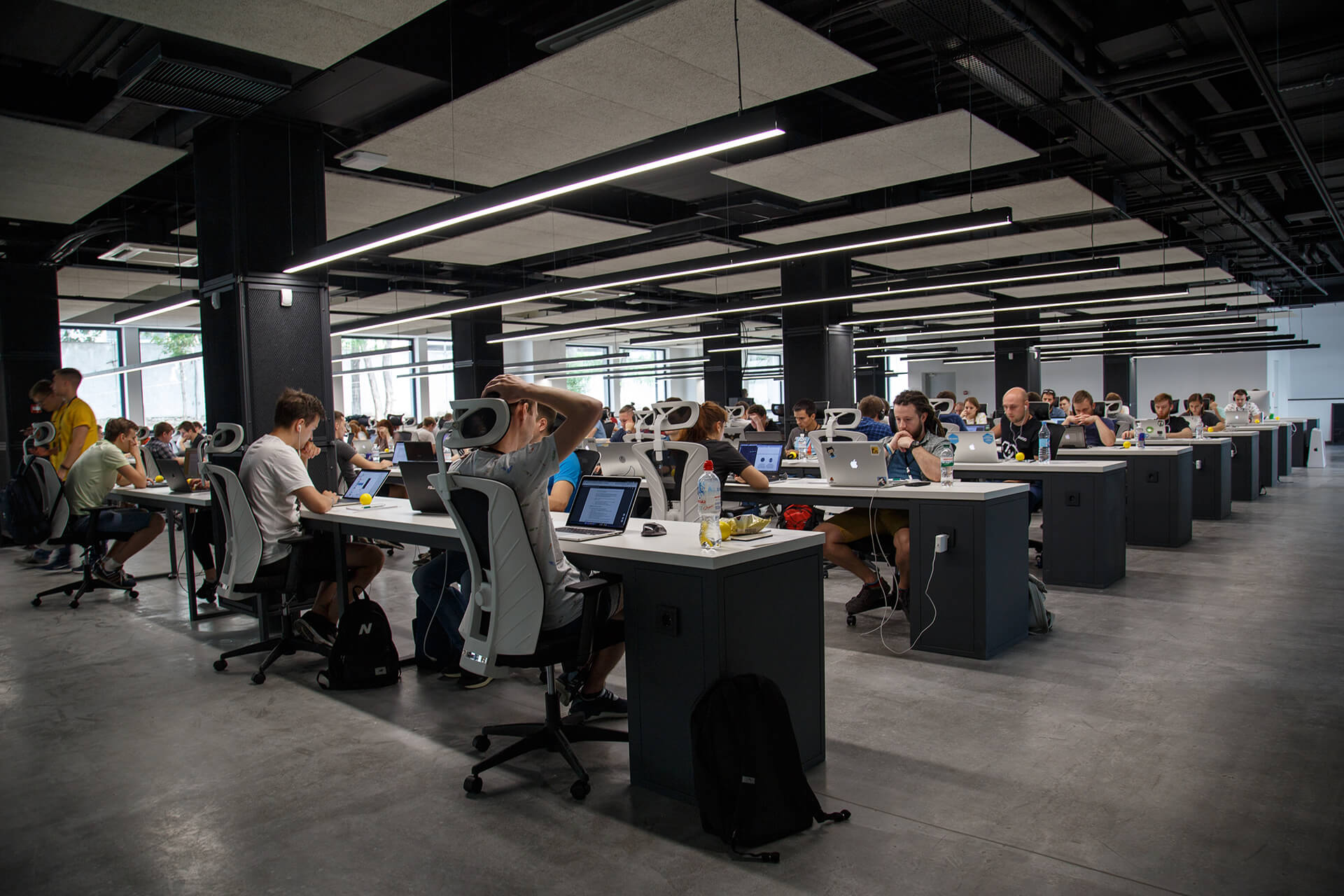 International business professional in a global setting